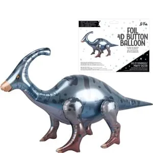 Air filled Duck-Billed Dinosaur 4d Balloon 43" | 1ct