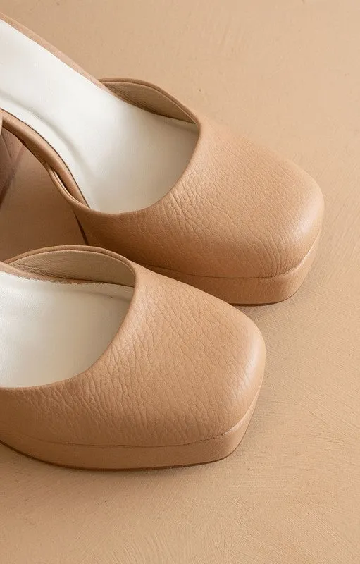 Apricot The Oslo - Chunky Platform Mary Janes