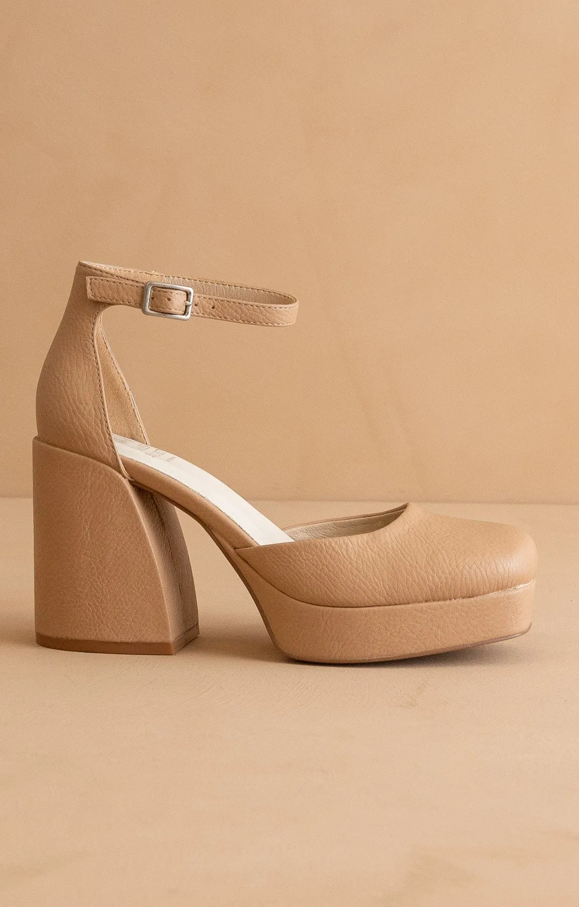 Apricot The Oslo - Chunky Platform Mary Janes