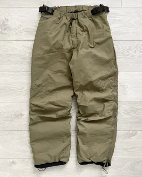 Arcteryx LEAF Fusion LT Insulated Gore-Windstopper Pants Crocodile Green - Size 36