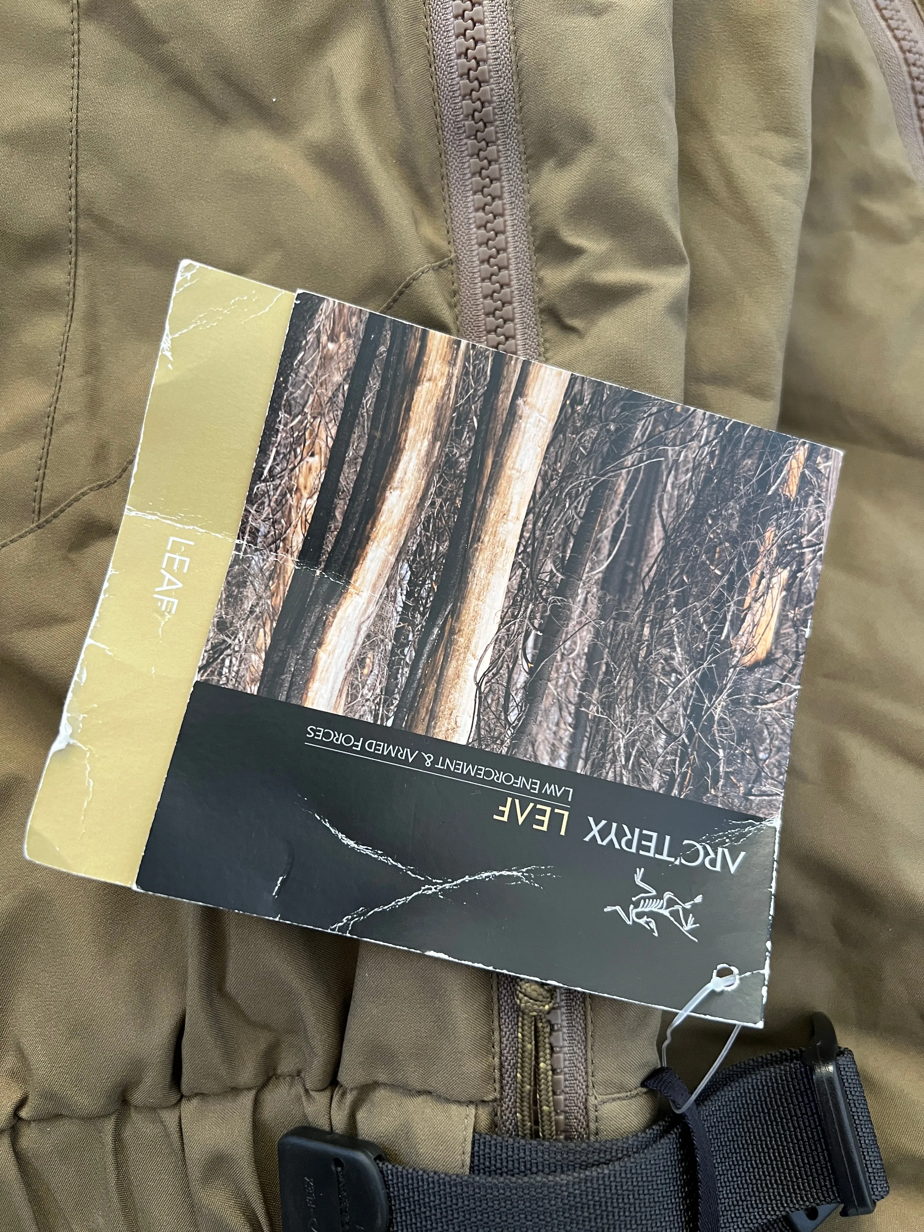 Arcteryx LEAF Fusion LT Insulated Gore-Windstopper Pants Crocodile Green - Size 36