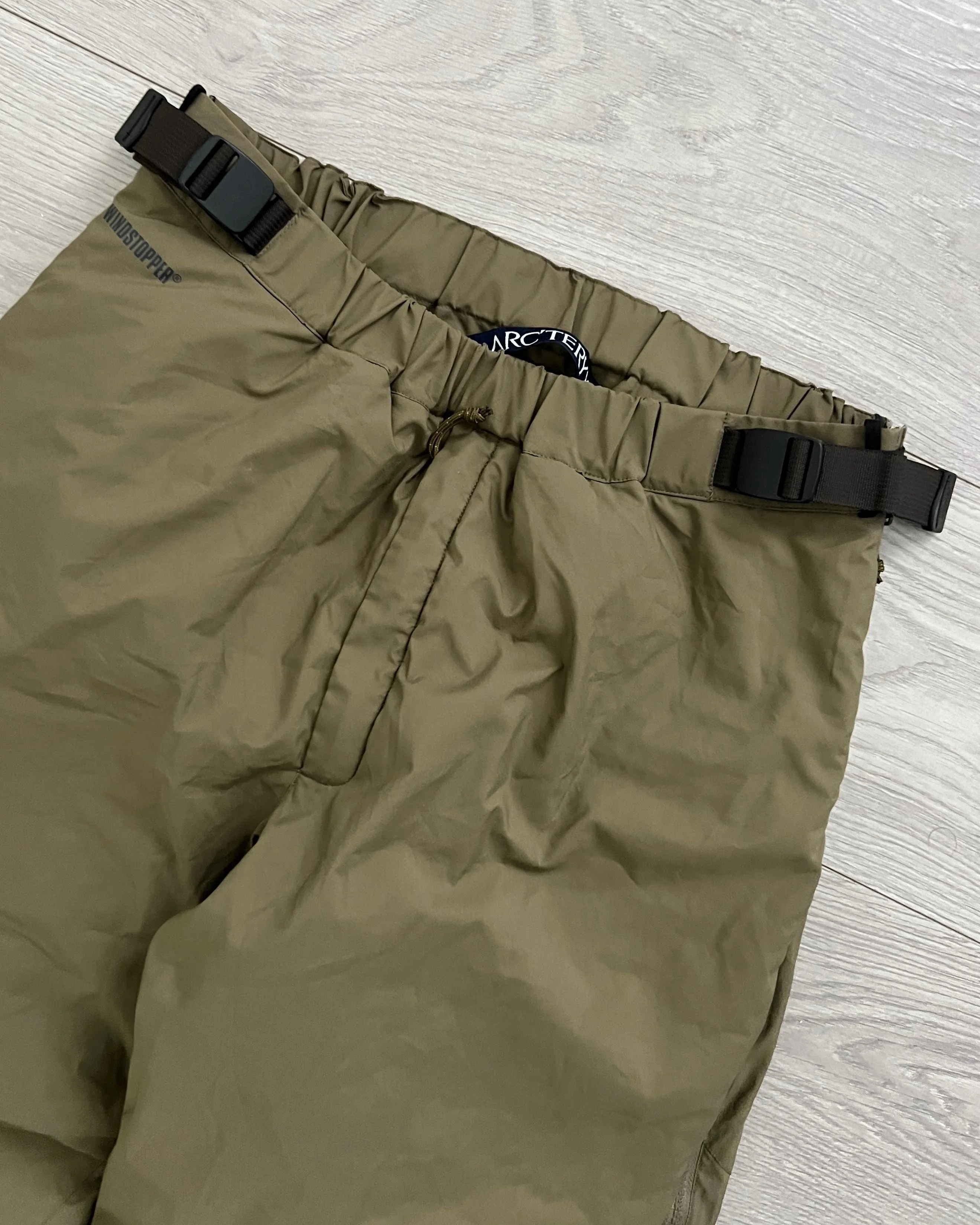 Arcteryx LEAF Fusion LT Insulated Gore-Windstopper Pants Crocodile Green - Size M & L