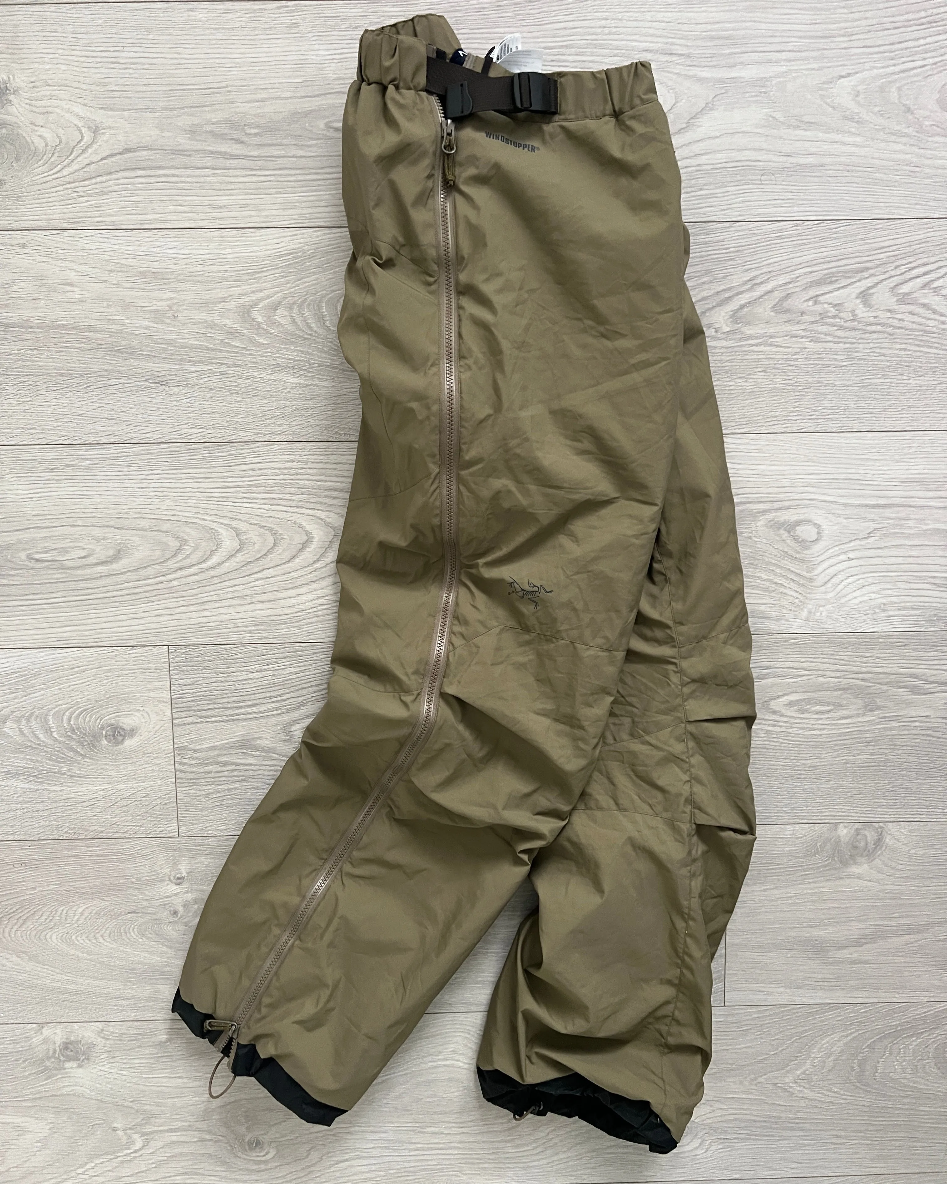 Arcteryx LEAF Fusion LT Insulated Gore-Windstopper Pants Crocodile Green - Size M & L