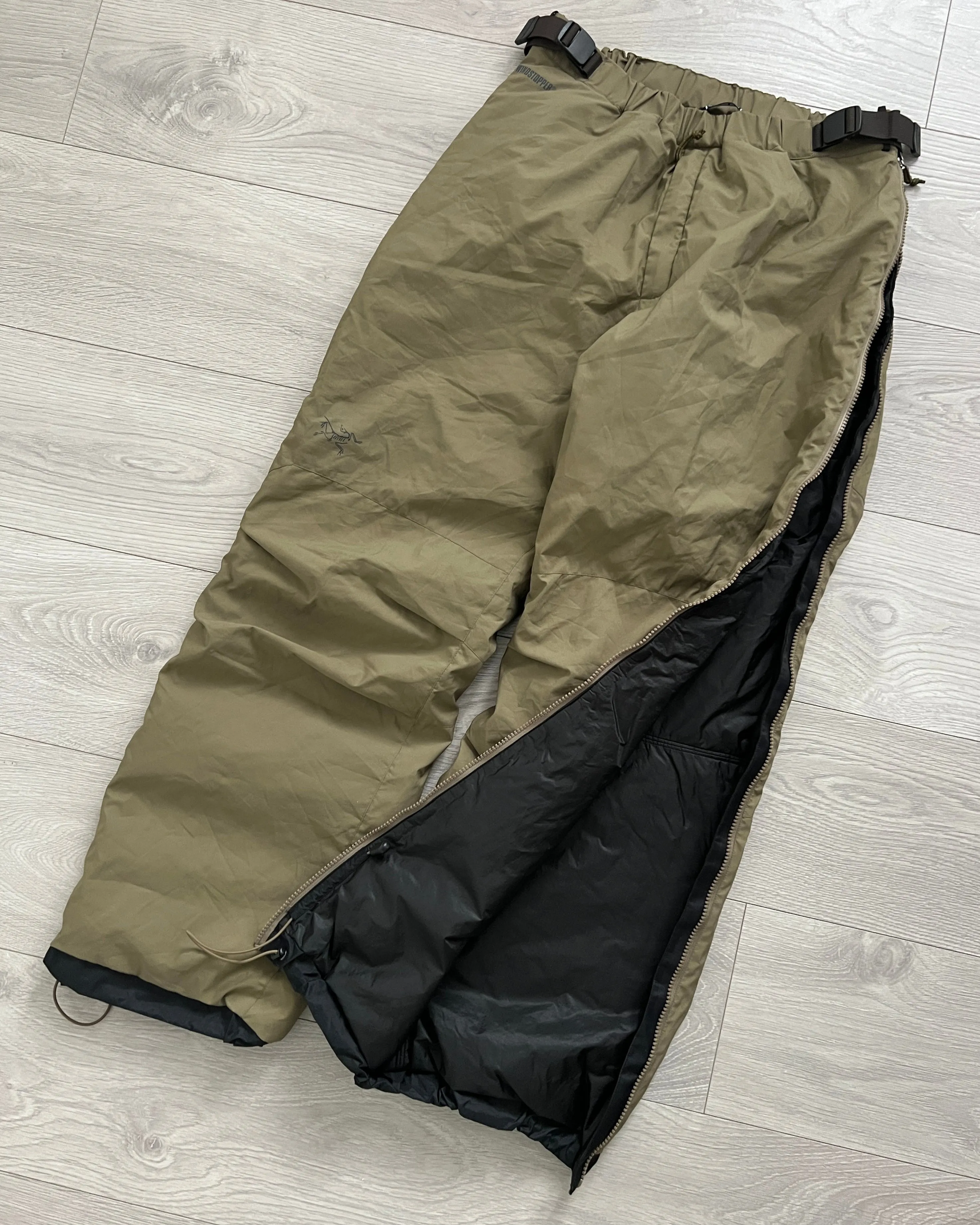 Arcteryx LEAF Fusion LT Insulated Gore-Windstopper Pants Crocodile Green - Size M & L