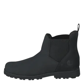 Asphalt Trail Chelsea Boot Jet Black