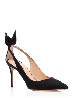 Bow Tie Pumps 85 (Black)