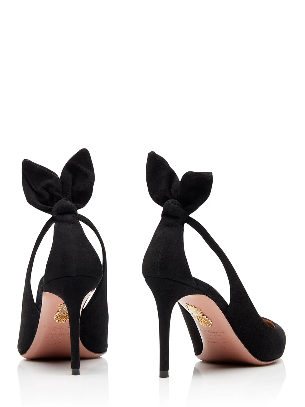 Bow Tie Pumps 85 (Black)
