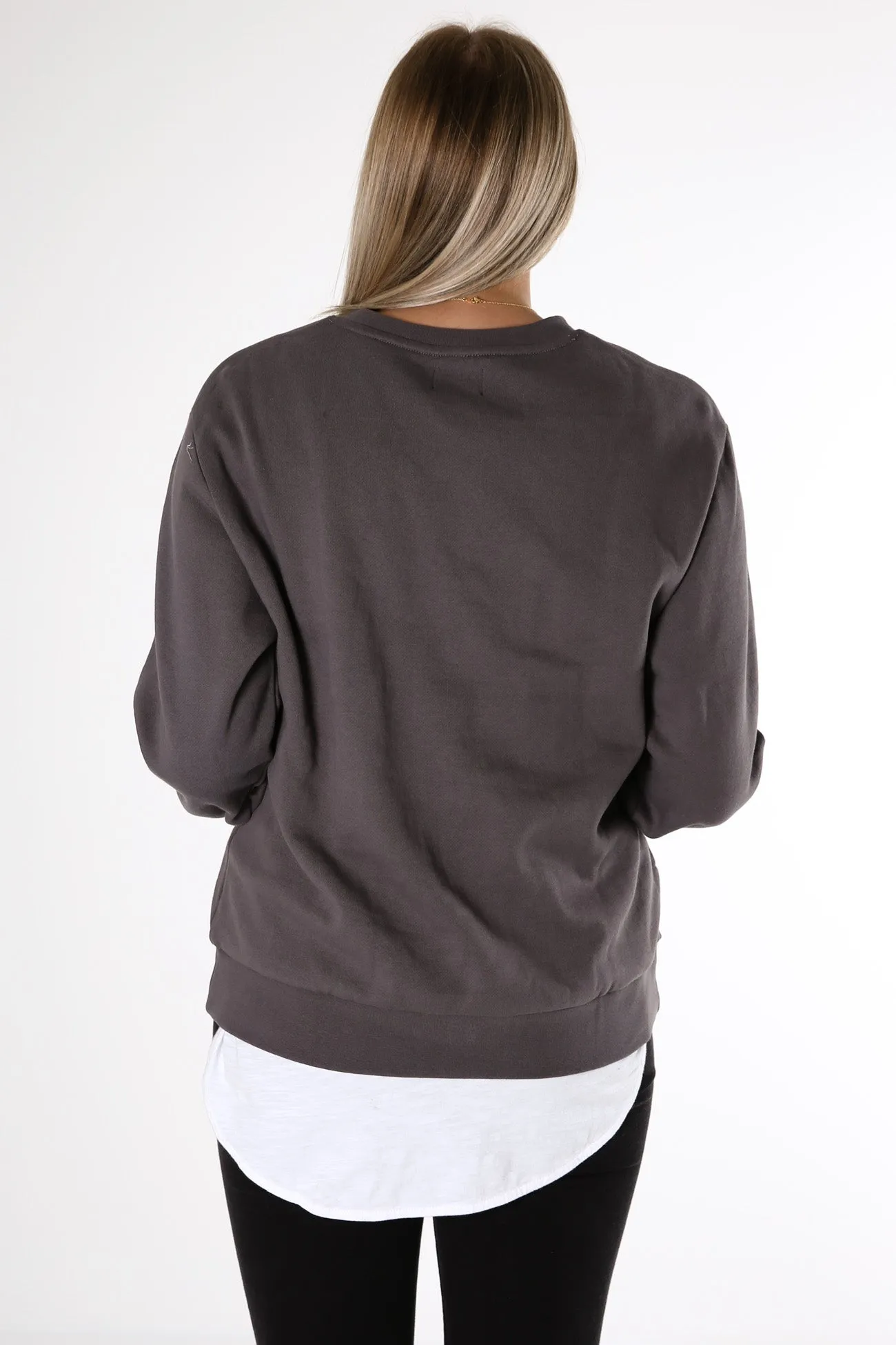 Brush Fleece Crew Eiffel Tower