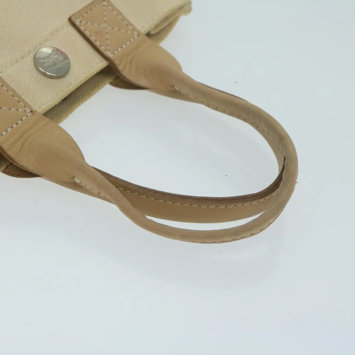 BURBERRY Blue Label Hand Bag Canvas Beige  ti1470