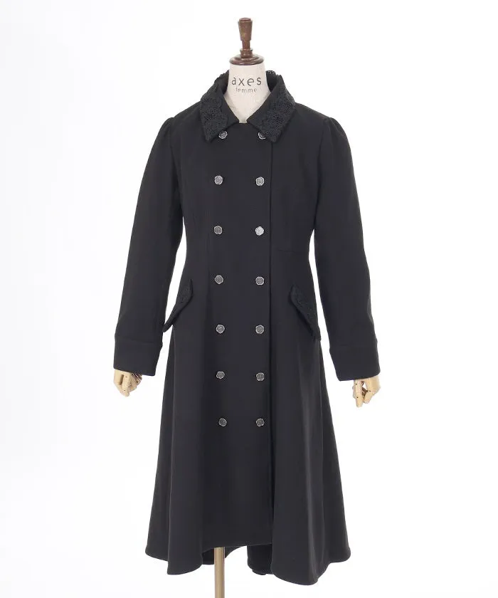 Bustle Style Long Coat