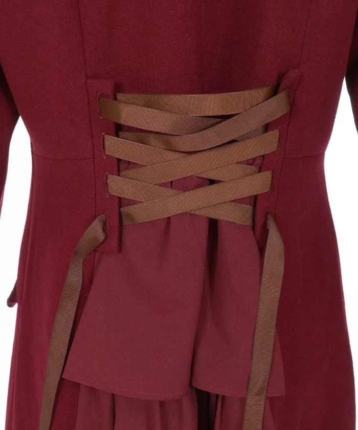 Bustle Style Long Coat