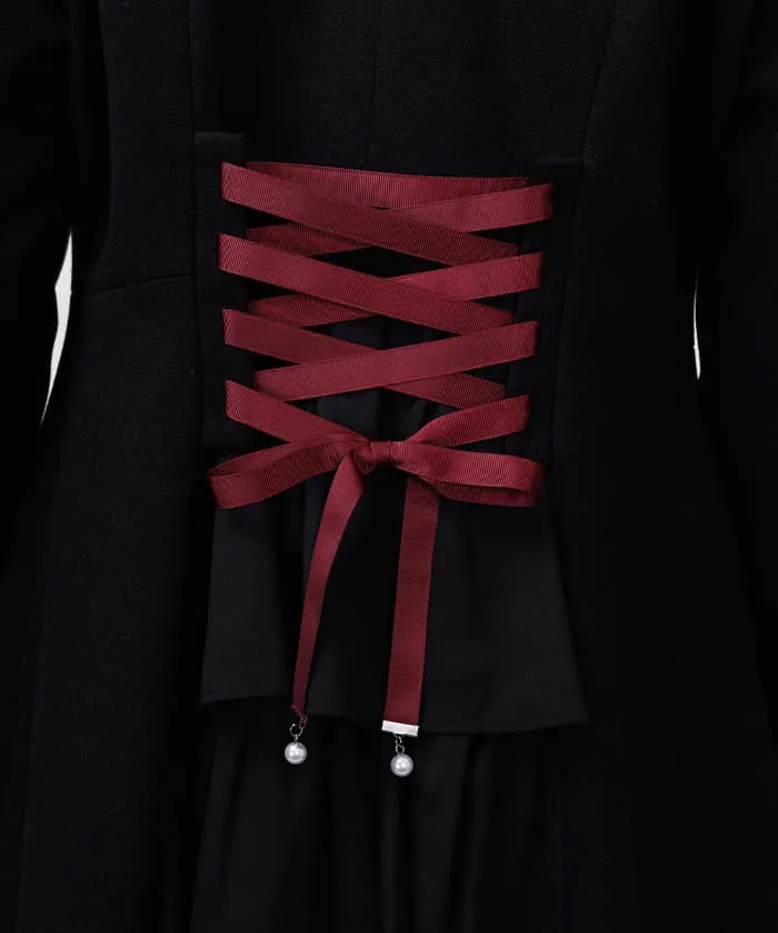 Bustle Style Long Coat