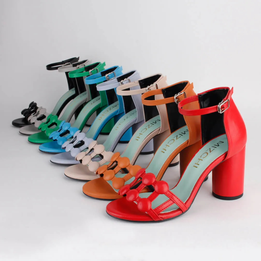 BUTTON - high sandals