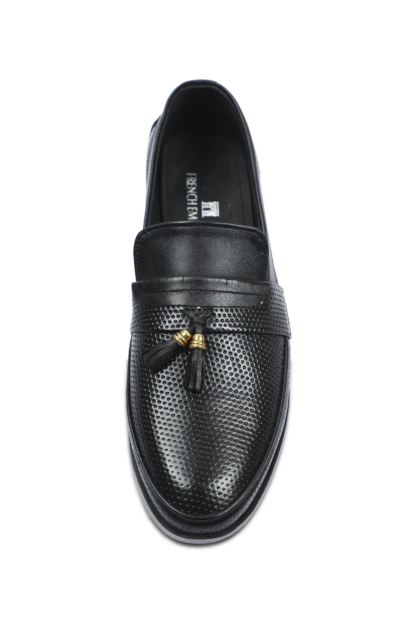 Formal Shoes For Men in Black SKU: SMF-0209-BLACK