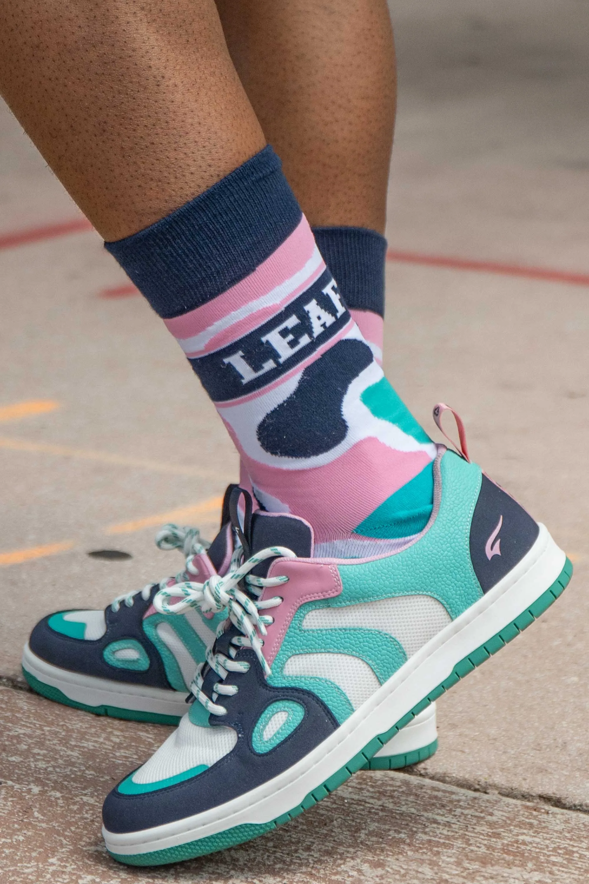 G7 X Blac Leaf Signature Pink Eurus Sneaker