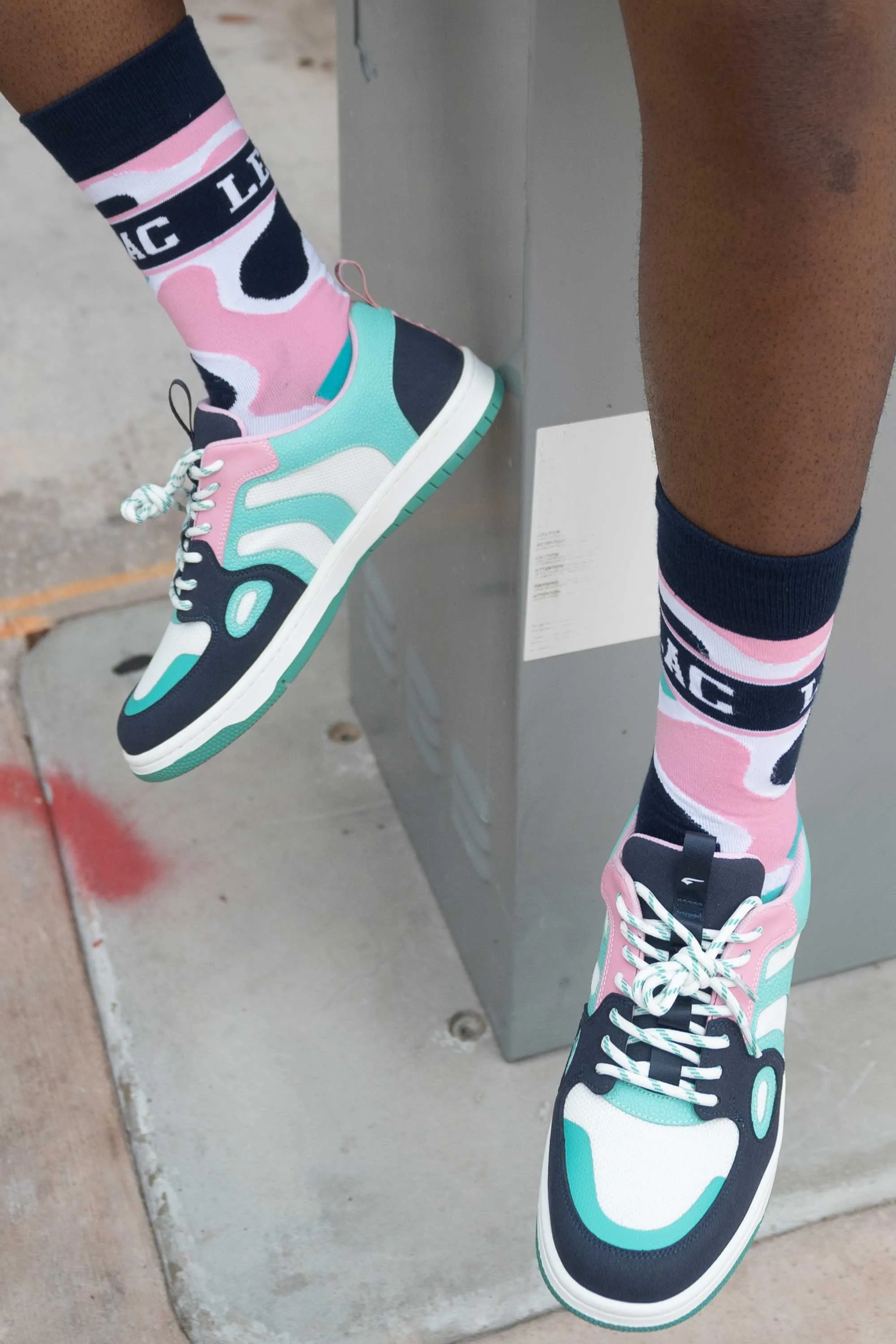 G7 X Blac Leaf Signature Pink Eurus Sneaker