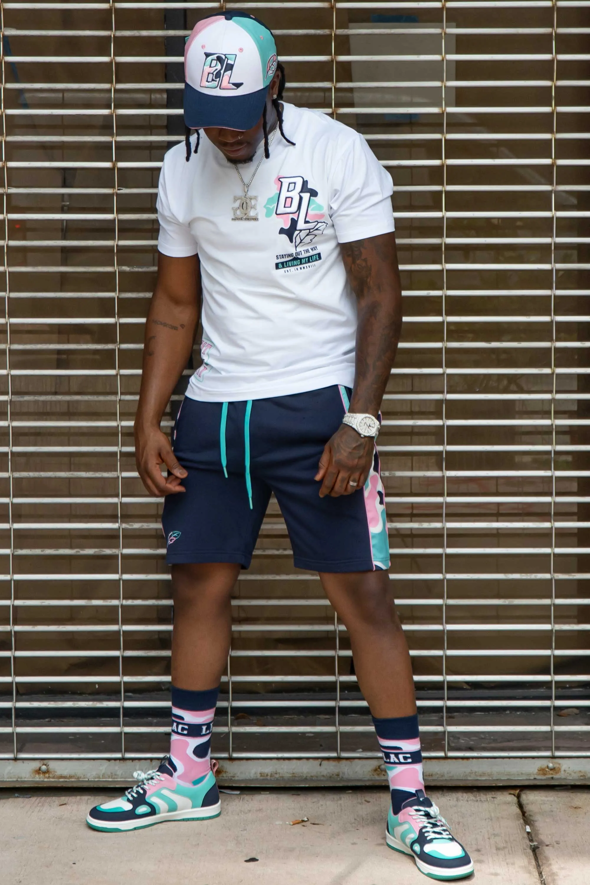 G7 X Blac Leaf Signature Pink Eurus Sneaker