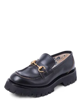 Gucci Horsebit Loafers Shoes Black