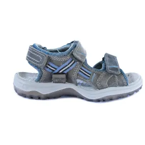 LAVAGNA antracite older boys arch support sandals
