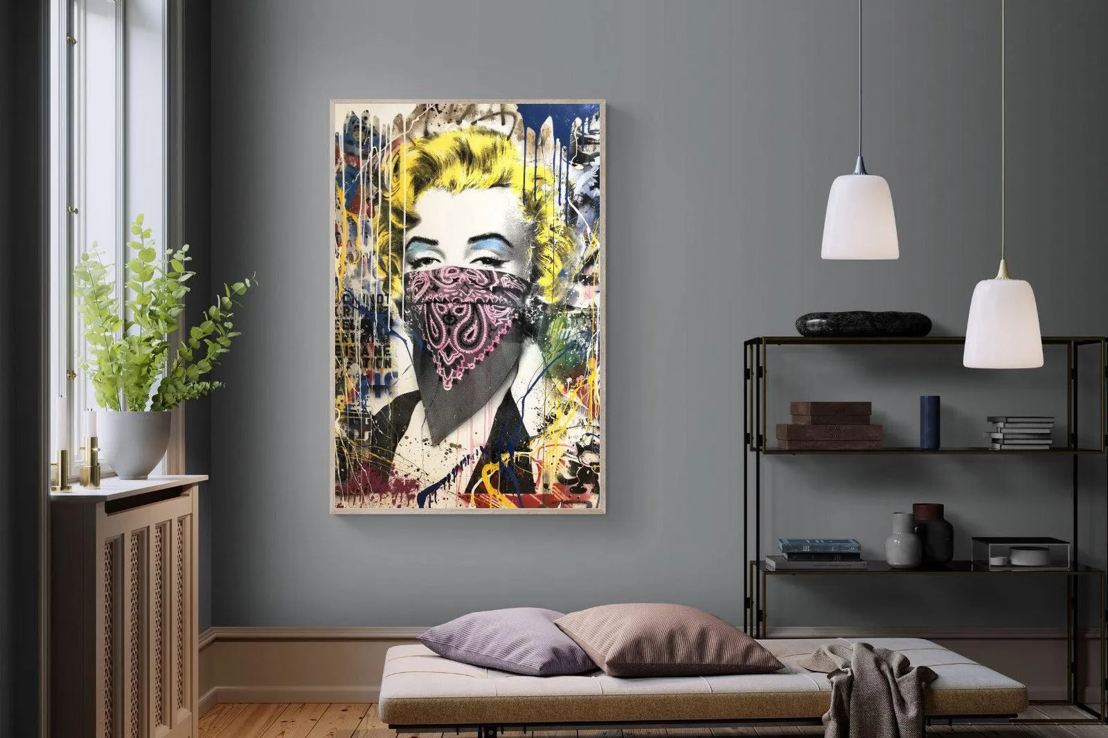 Marilyn Monroe Street Art