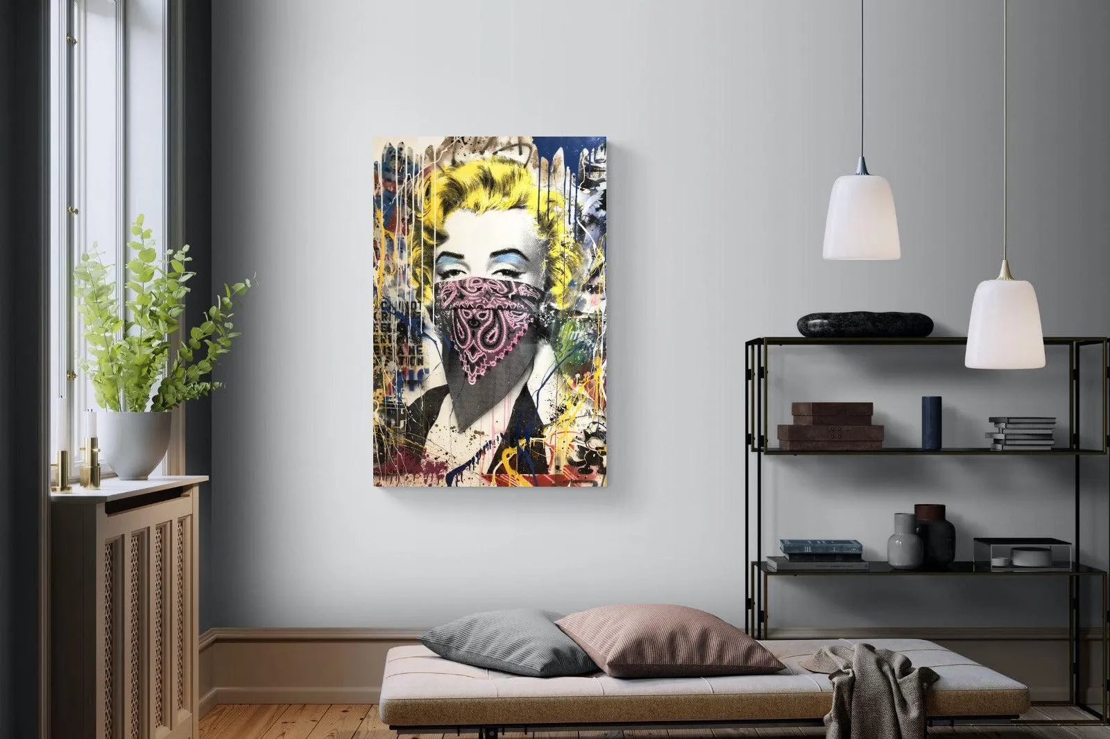 Marilyn Monroe Street Art