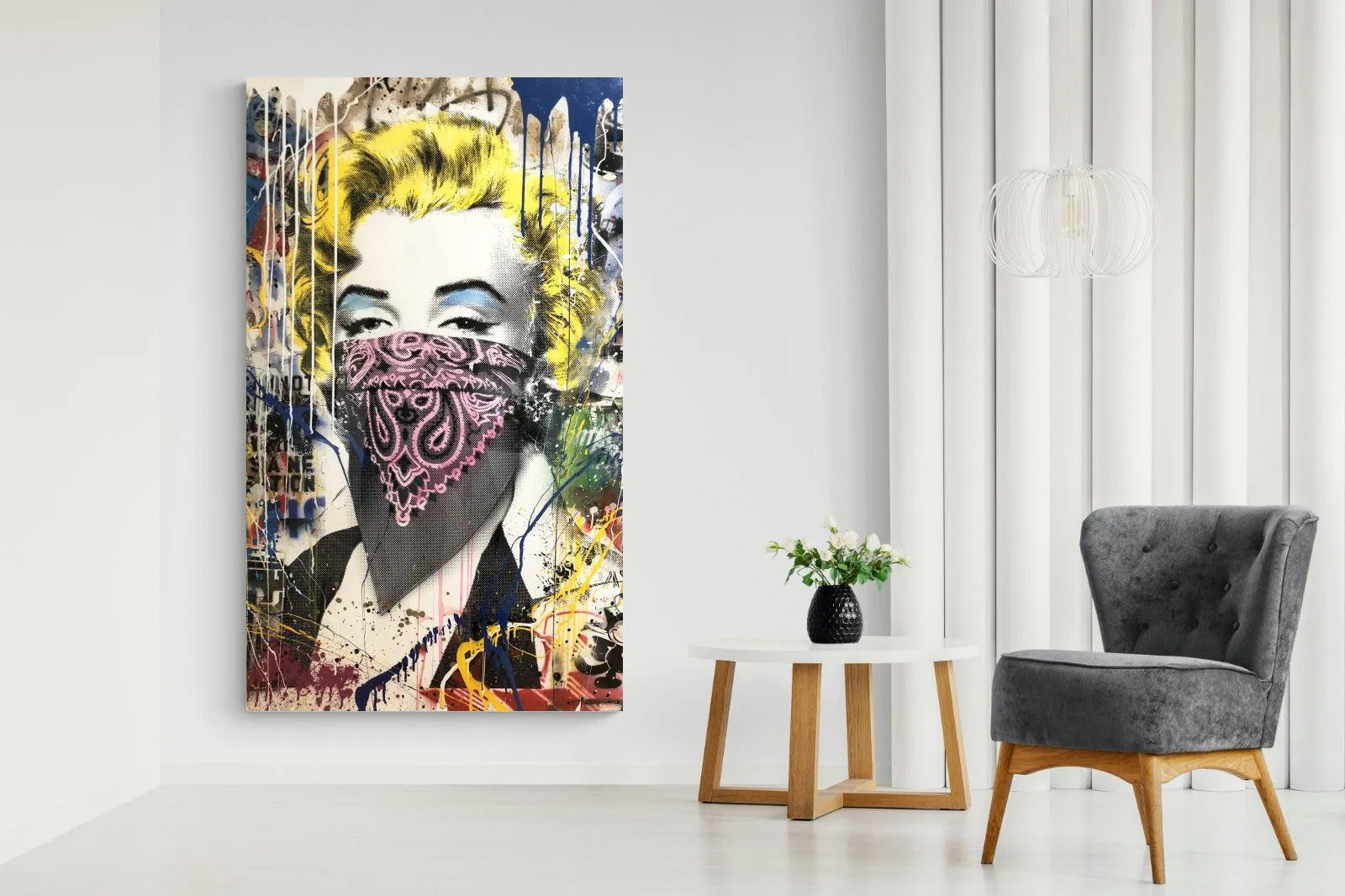 Marilyn Monroe Street Art