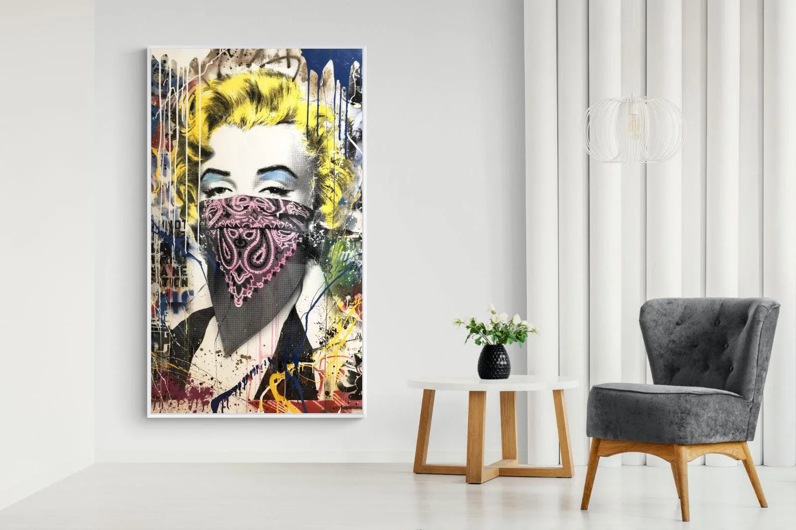 Marilyn Monroe Street Art
