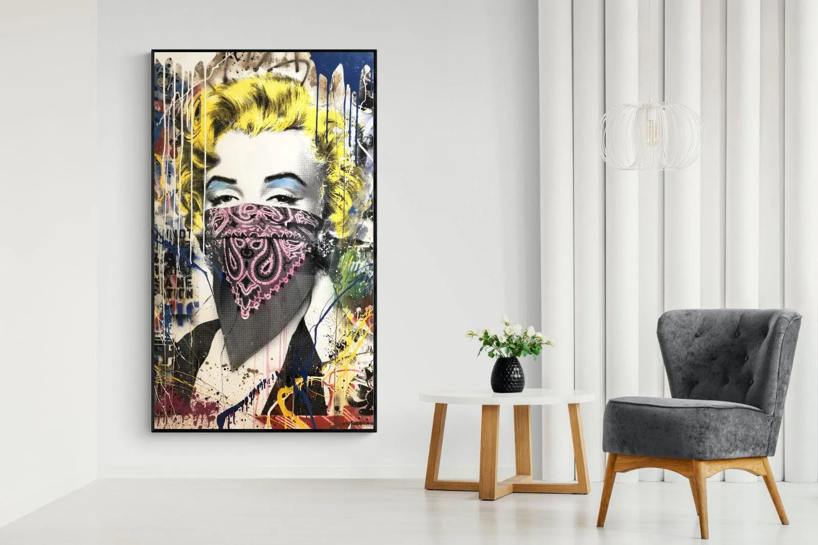Marilyn Monroe Street Art