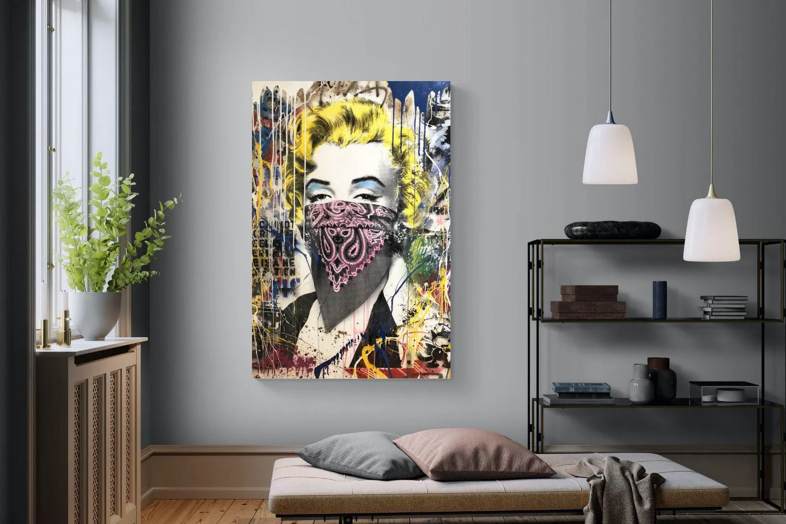 Marilyn Monroe Street Art
