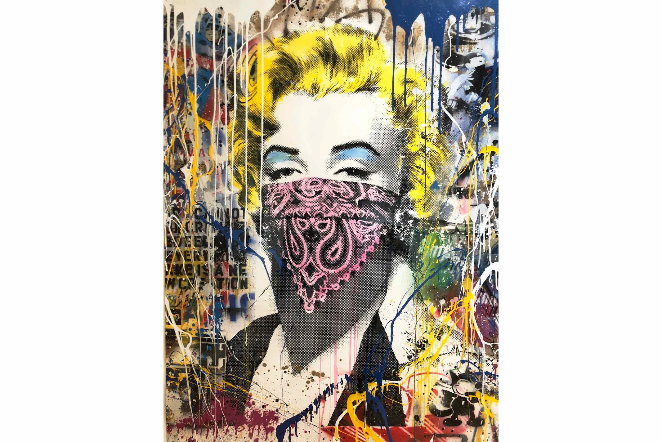 Marilyn Monroe Street Art