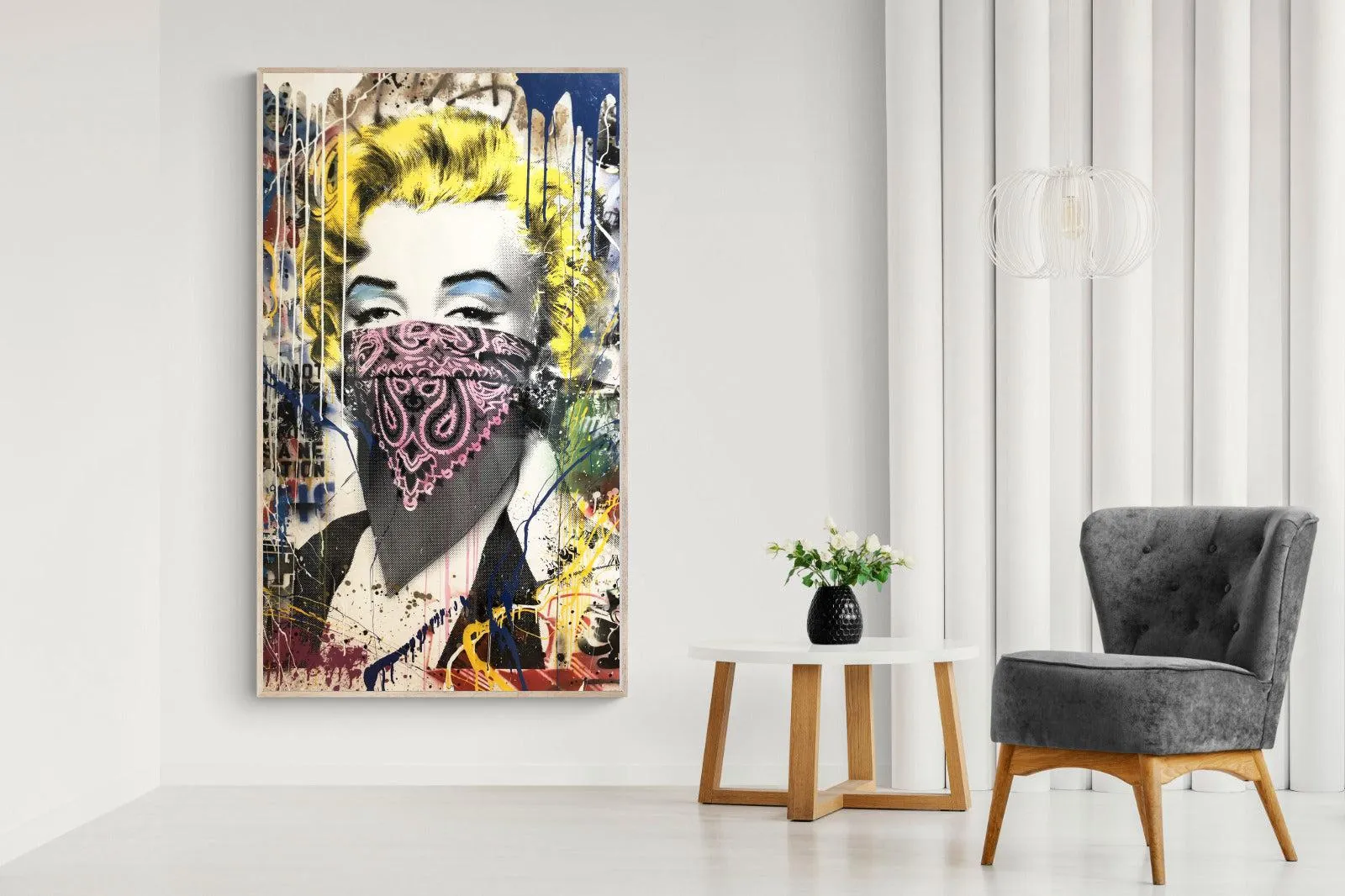Marilyn Monroe Street Art
