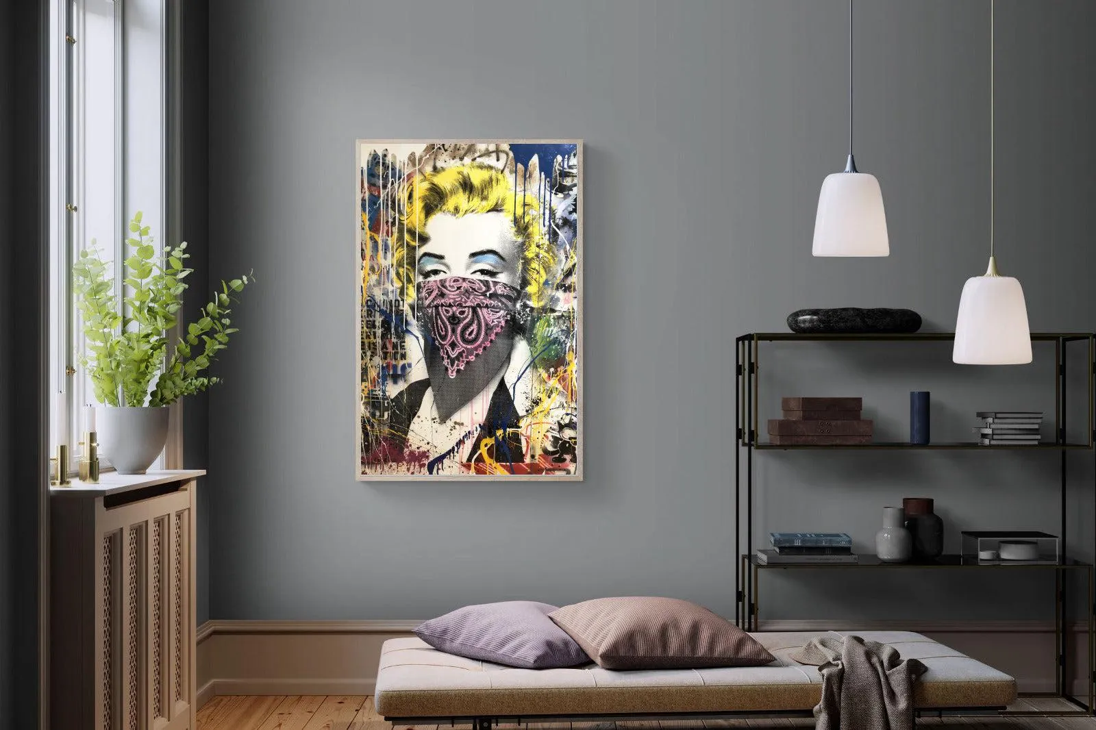 Marilyn Monroe Street Art