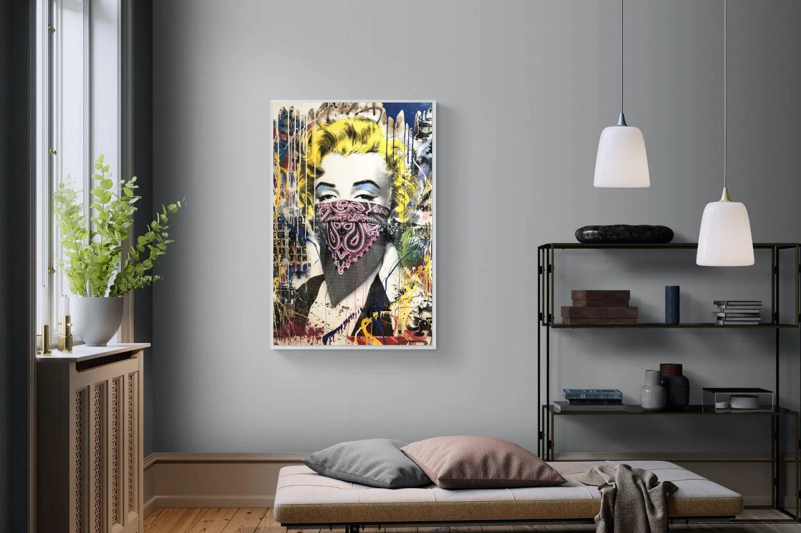 Marilyn Monroe Street Art