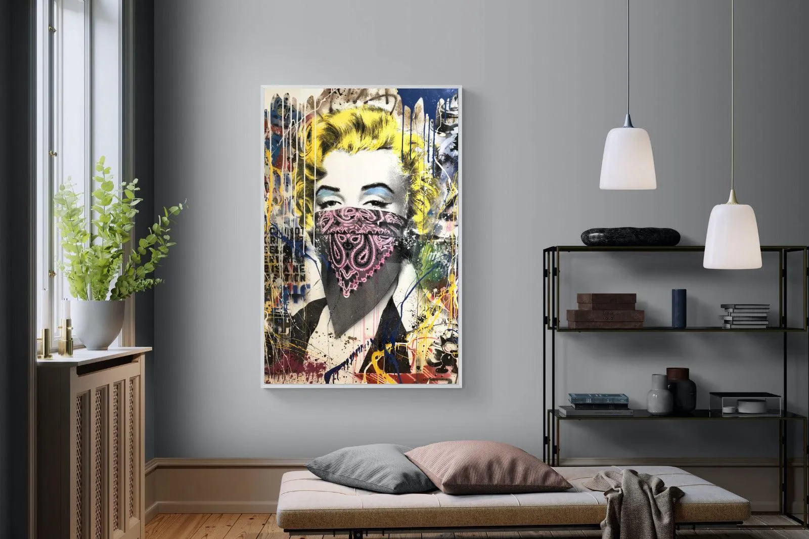 Marilyn Monroe Street Art