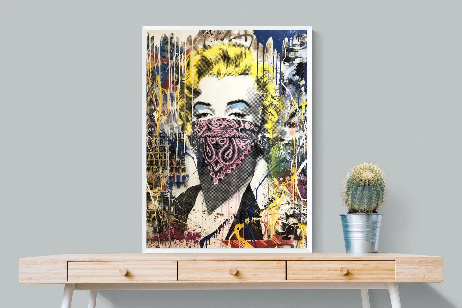 Marilyn Monroe Street Art
