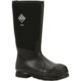 Muck Boot Company® CHH000A M 100 Men's Chore Tall Work Boots, 10, M, Black, Soft, Triple Rubber Toe, Neoprene Upper