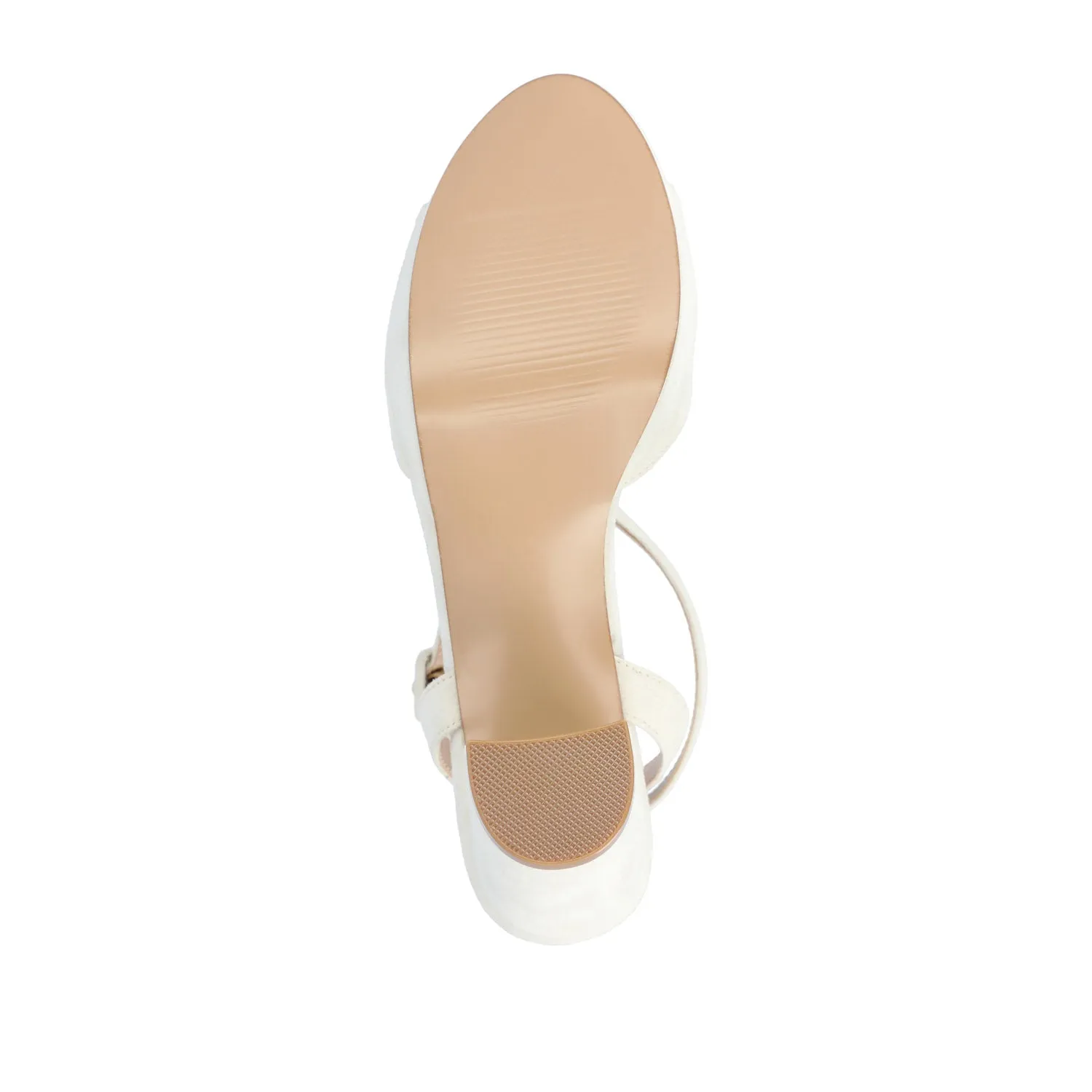 NAIRRI STRAPPY HEELS IN FAUX LEATHER