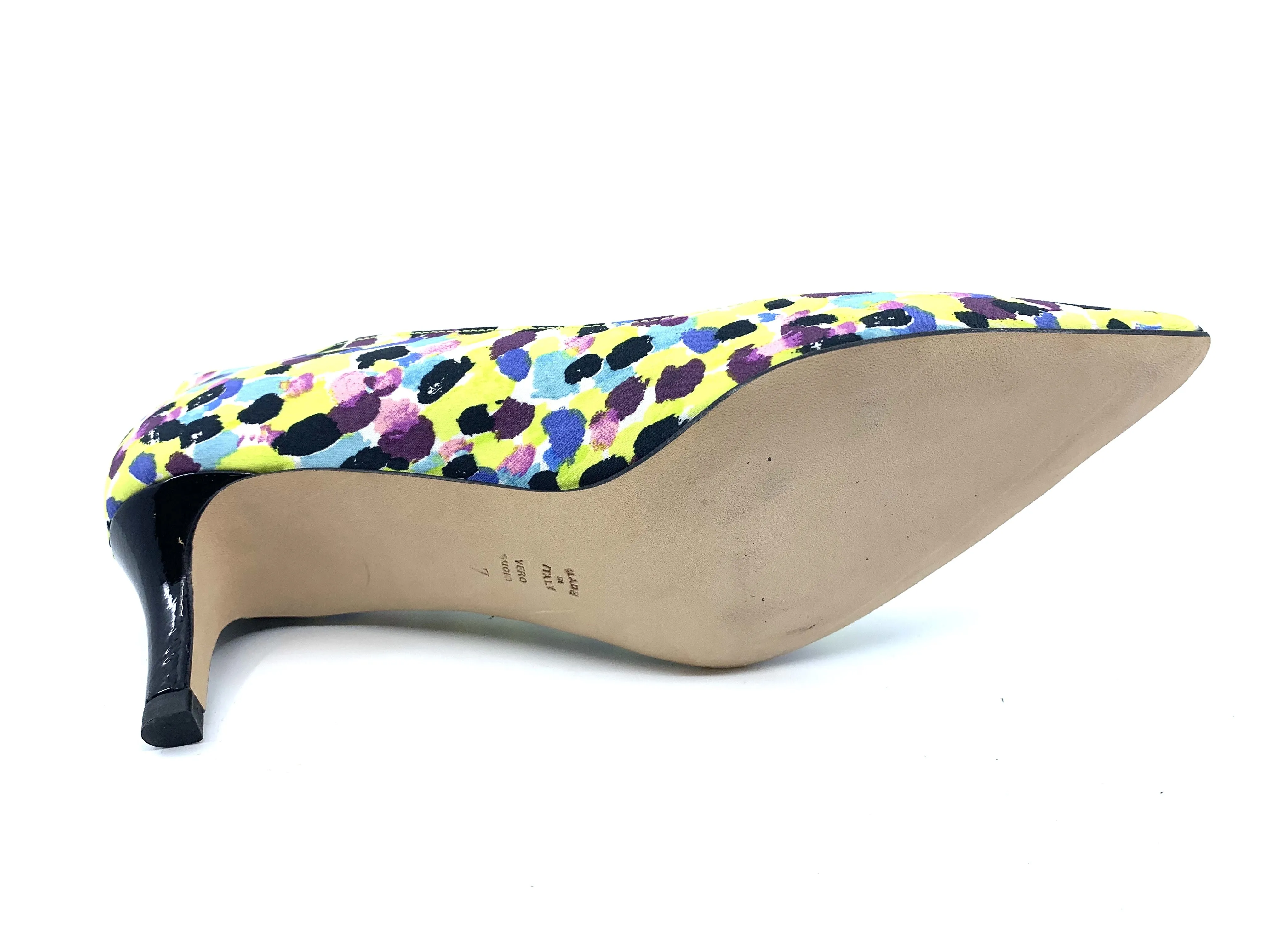 Peony Liberty Butter Fabric Pumps