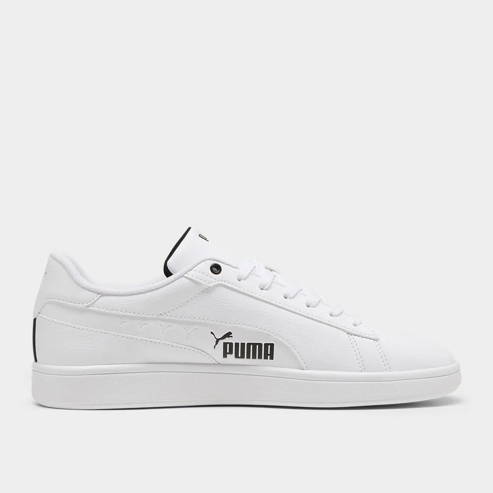 Puma Mens Smash 3.0 Seeing Double Sneaker White/black _ 182191 _ White