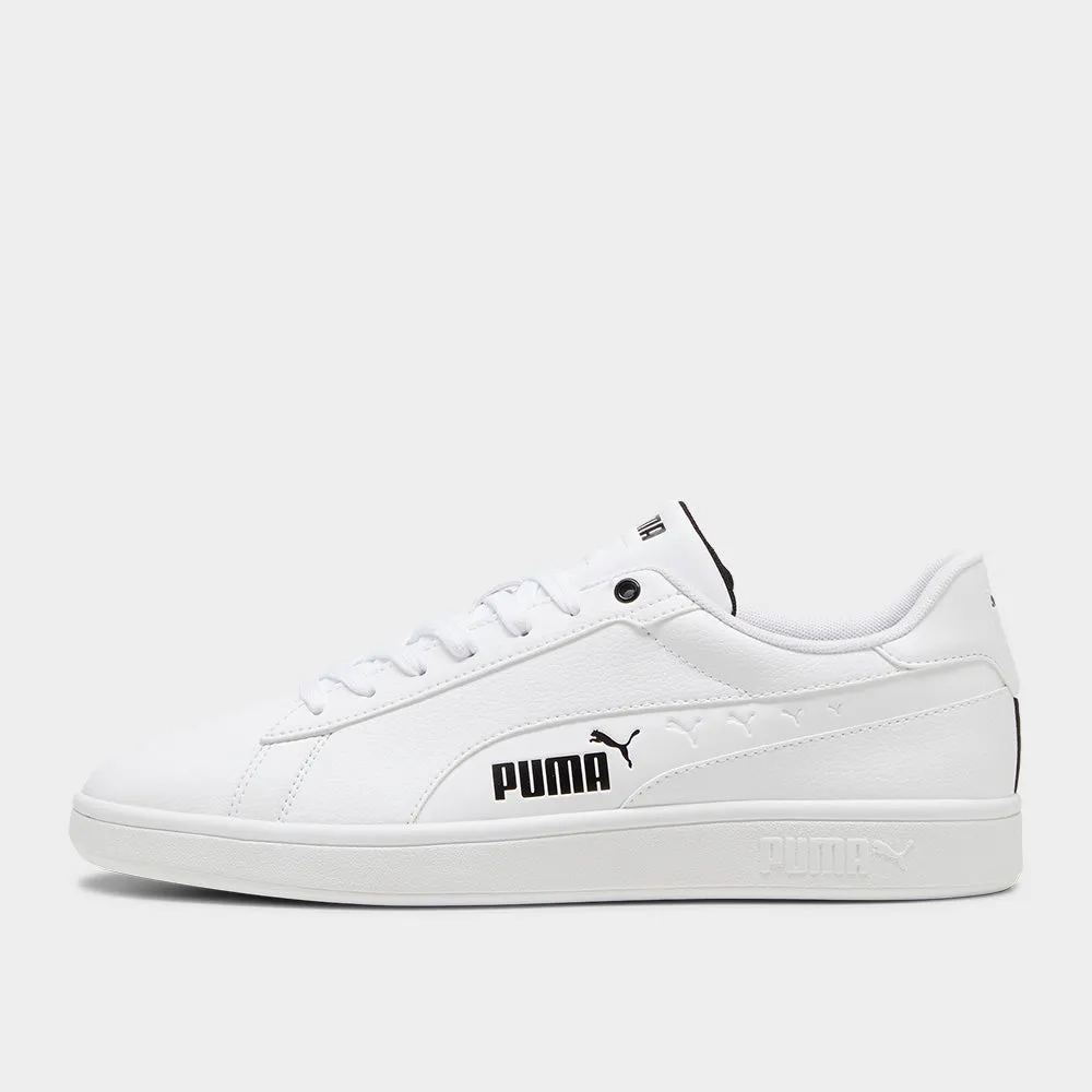 Puma Mens Smash 3.0 Seeing Double Sneaker White/black _ 182191 _ White