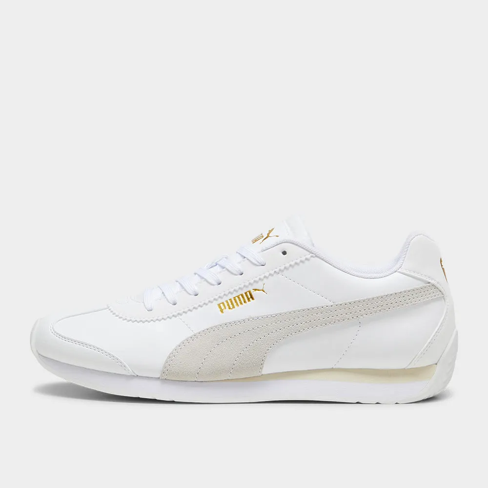 Puma Mens Turin 3 Golazo Sneaker White/gold _ 182200 _ White