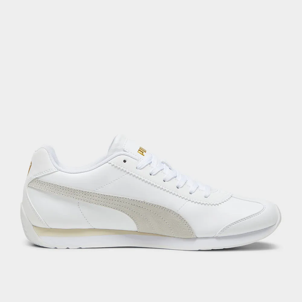 Puma Mens Turin 3 Golazo Sneaker White/gold _ 182200 _ White