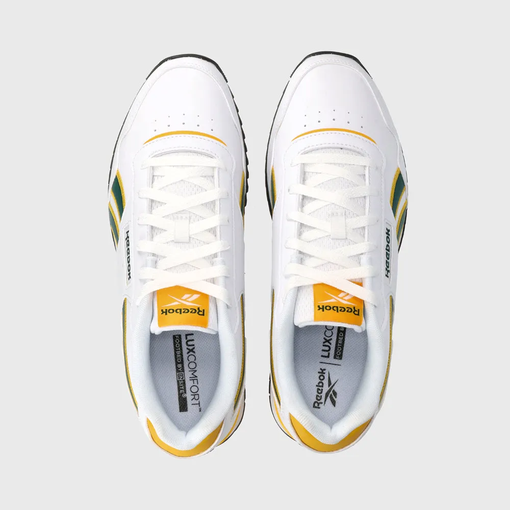 Reebok Mens Glide Ripple Clip Sneaker White/multi _ 183024 _ White