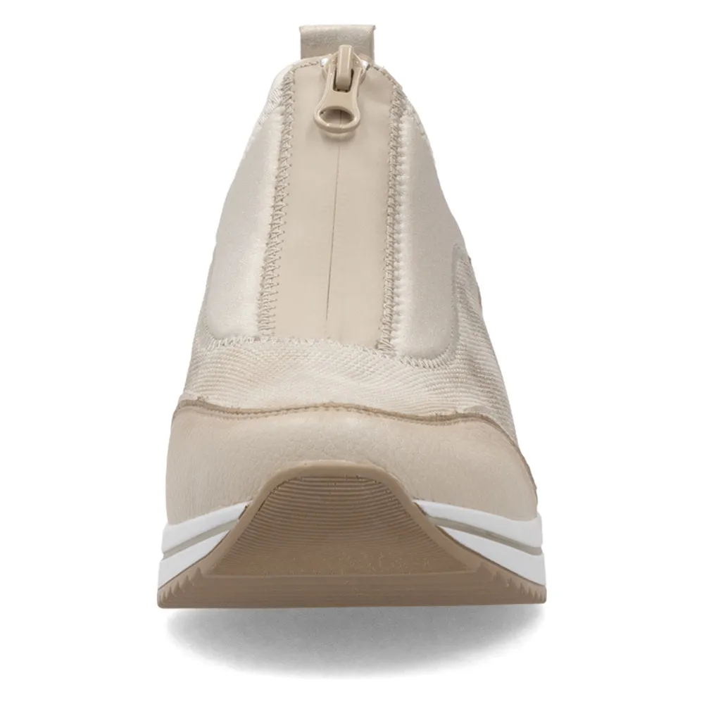 Remonte Ladies Zip Front Wedge Heel Sneaker
