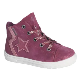 Ricosta Boots | Mel Waterproof Lace-up / Zip | Merlot
