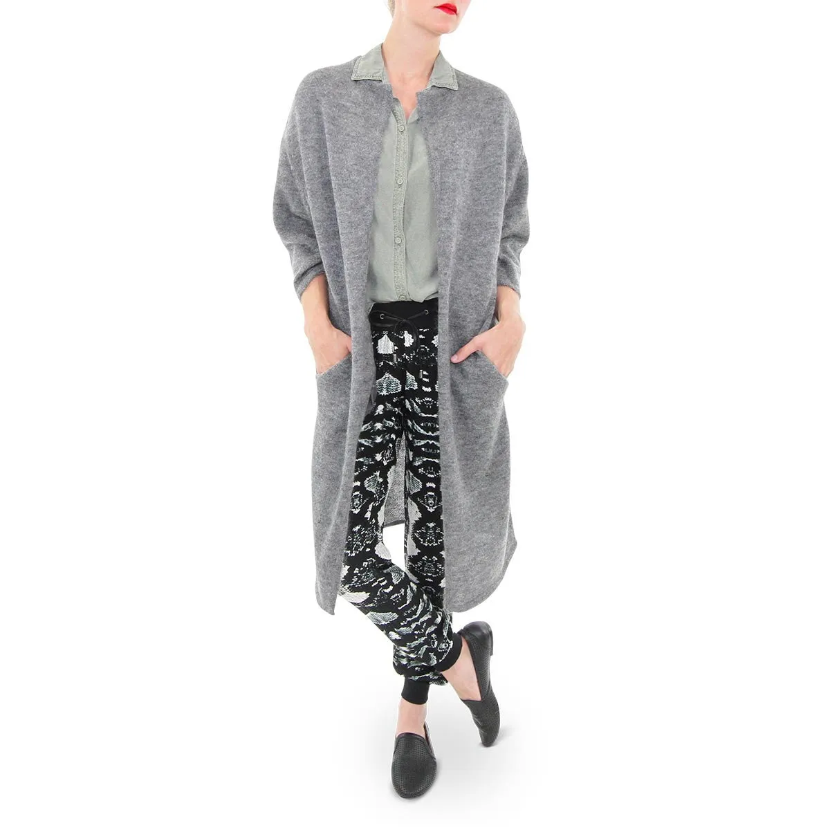 Robyn Reptile Print Track Pant