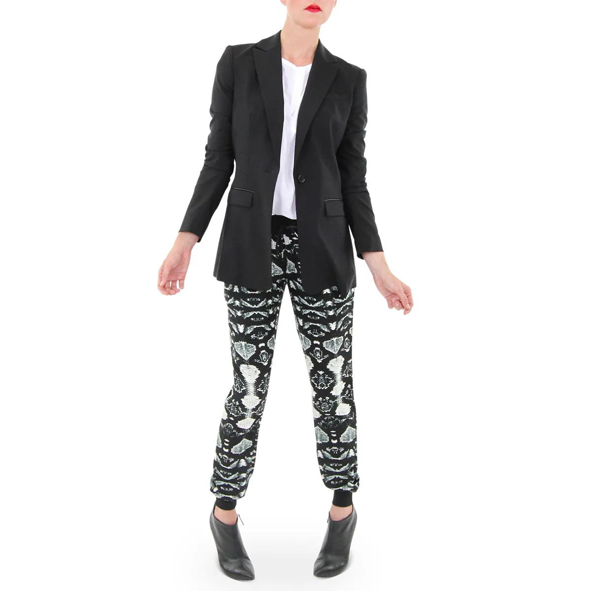 Robyn Reptile Print Track Pant