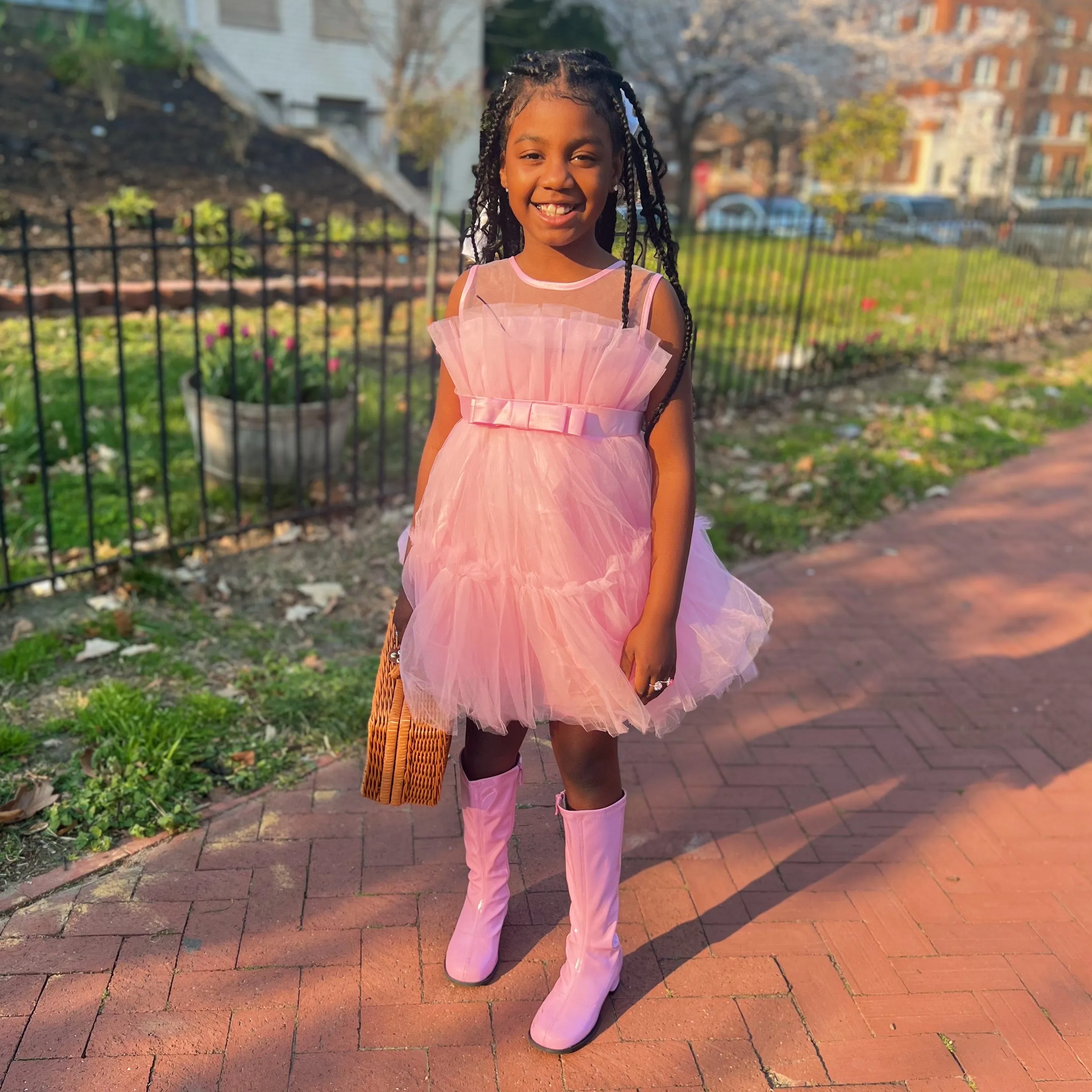 Shayla Pink TuTu Dress