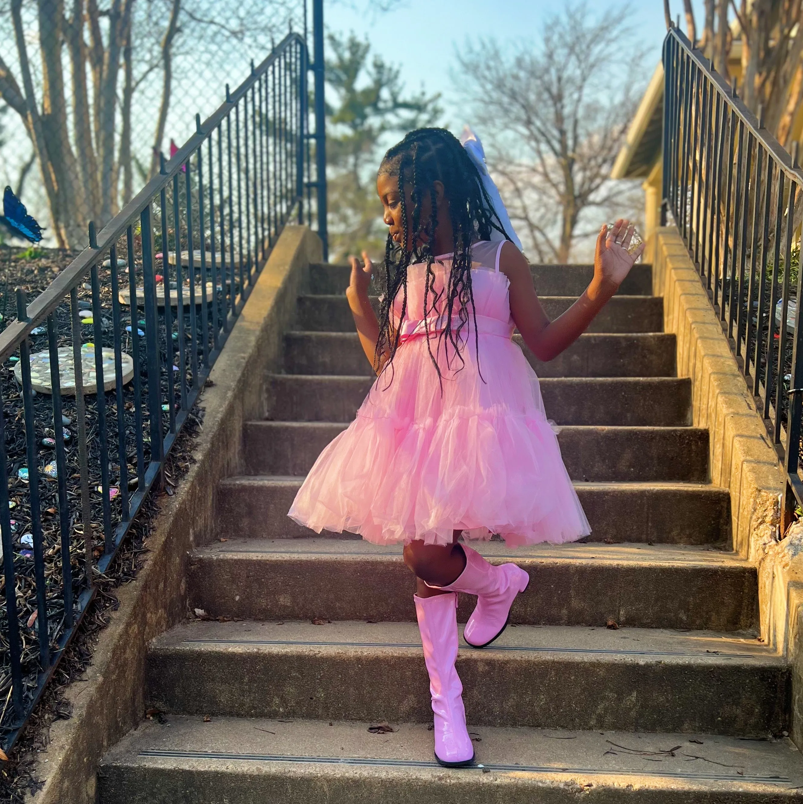 Shayla Pink TuTu Dress