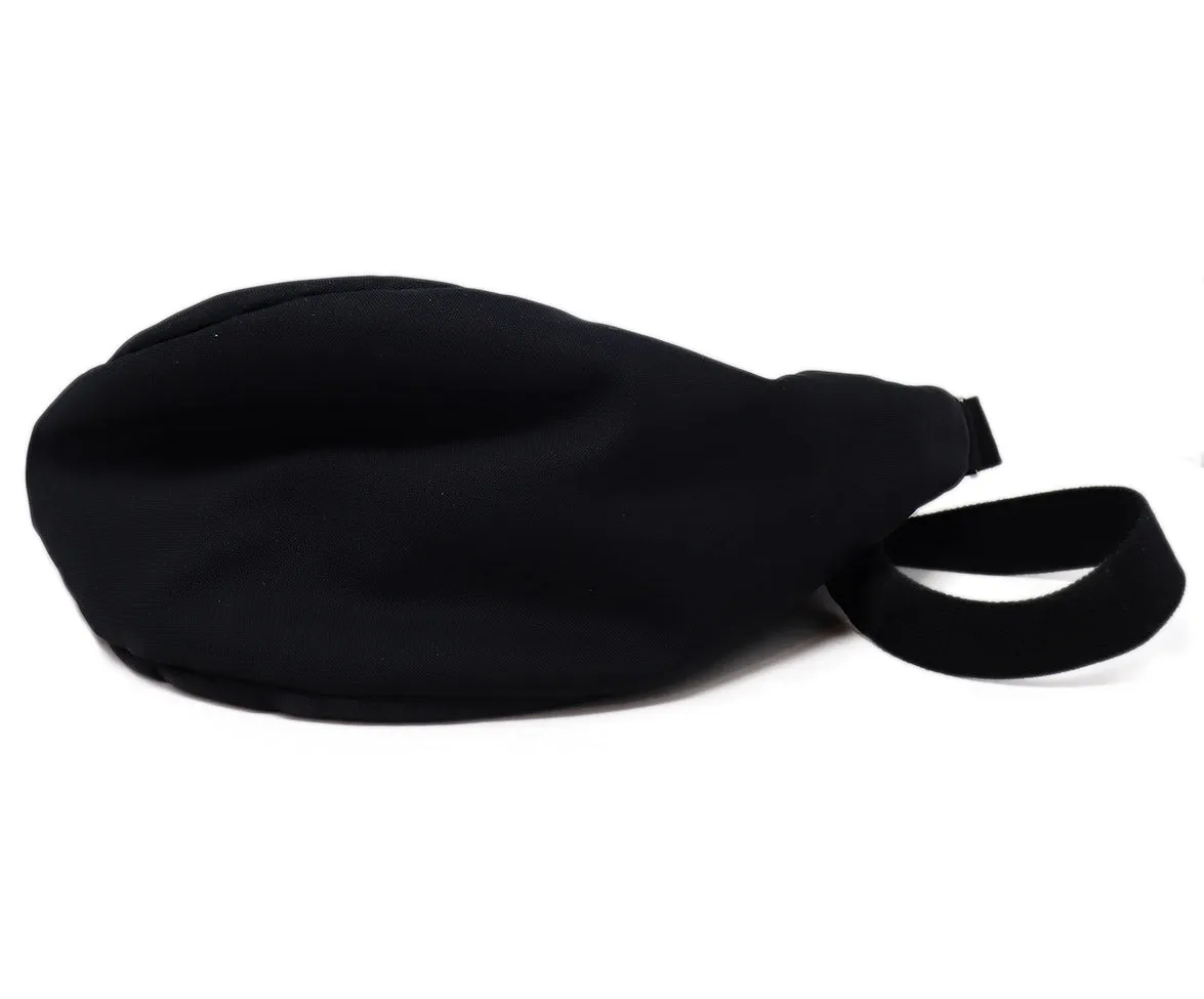 The Row Black Slouchy Banana Crossbody Bag